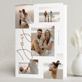 "Sideways" - Holiday Cards in Gingerbread by Lauren Chism - Folded Card