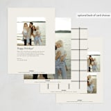 "tree clip" - Holiday Cards in Latte by Carolyn Nicks - Back of Card Options