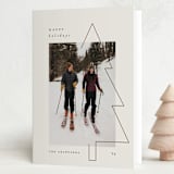 "tree clip" - Holiday Cards in Latte by Carolyn Nicks - Folded Card