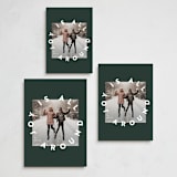 "Joy is All Around" - Holiday Cards in Forest by Jackie Crawford - Formats Available