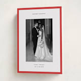"Classic Border" - Holiday Cards in Berry by Wendy Chung - Folded Card