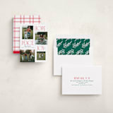 "Scrapbook" - Holiday Cards in Cardinal by Owl and Toad - Assembled