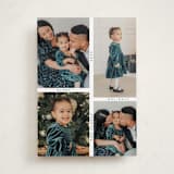 "Grid" - Holiday Cards in Evergreen by Morgan Kendall - Front