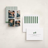 "Grid" - Holiday Cards in Evergreen by Morgan Kendall - Assembled