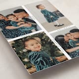 "Grid" - Holiday Cards in Evergreen by Morgan Kendall - Detail