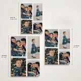 "Grid" - Holiday Cards in Evergreen by Morgan Kendall - Formats Available