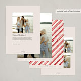 "Perfectly Framed" - Holiday Cards in Candy by Corinne Malesic - Back of Card Options