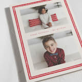 "Perfectly Framed" - Holiday Cards in Candy by Corinne Malesic - Detail