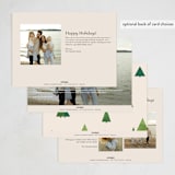 "modern new home" - Holiday Cards in Brick by Sumak Studio - Back of Card Options