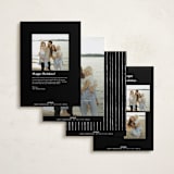 "A Classic Christmas" - Holiday Cards in Snow by Anna Elder - Back of Card Options