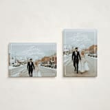 "A Classic Christmas" - Holiday Cards in Snow by Anna Elder - Photo Orientation Options