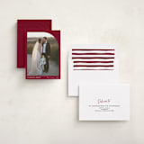 "Arched Simplicity" - Holiday Cards in Holly Berry by Oma N. Ramkhelawan - Assembled