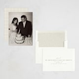 "serif married christmas" - Holiday Cards in Champagne by Ellen Schlegelmilch - Assembled