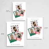 "Gift-Wrapped Snapshots" - Holiday Cards in Peppermint by Maria Alou - Formats Available