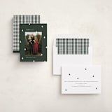"Scattered Trees" - Holiday Cards in Fern by Michelle Taylor - Assembled