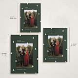 "Scattered Trees" - Holiday Cards in Fern by Michelle Taylor - Formats Available