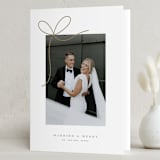 "Little Bow" - Holiday Cards in Winter by Yuliya Evseeva - Folded Card