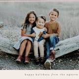 "Gift Wrapped" - Holiday Cards in Eggnog by Lauren Chism - Detail