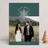 "Merried" - Holiday Cards in Pine by Bethan - Front