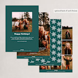 "Merried" - Holiday Cards in Pine by Bethan - Back of Card Options