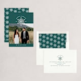 "Merried" - Holiday Cards in Pine by Bethan - Assembled