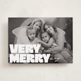 "Very Bold" - Holiday Cards in Snowflake by Jessie Steury - Front