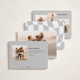 "Very Bold" - Holiday Cards in Snowflake by Jessie Steury - Back of Card Options