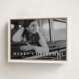 "Winds" - Holiday Cards in Cotton by Amy Kross - Folded Card