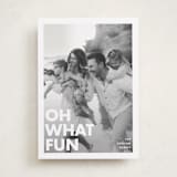 "Holiday Poster" - Holiday Cards in Snow by Maria Alou - Front