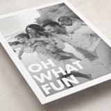 "Holiday Poster" - Holiday Cards in Snow by Maria Alou - Detail