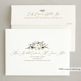 "Winter Holly" - Holiday Cards in Pecan by Susan Moyal - FREE Recipient Addressing