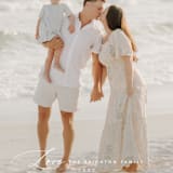 "Everlasting Joy" - Holiday Cards in Linen by Lori James - Detail
