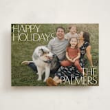 "Big Time" - Holiday Cards in Snow by Inkblot Design - Front