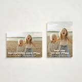 "Sleigh" - Holiday Cards in Snowfall by Megan Davis - Photo Orientation Options