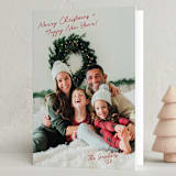 "Little Note" - Holiday Cards in Holly by Jessie Steury - Folded Card