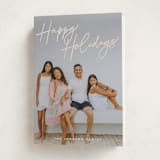 "Caroling" - Holiday Cards in Eggnog by Robert and Stella - Folded Card