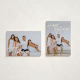 "Caroling" - Holiday Cards in Eggnog by Robert and Stella - Photo Orientation Options