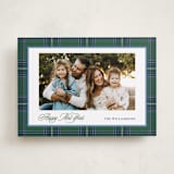 "Navy Baby" - Holiday Cards in Evergreen by Cindy Reynolds - Front
