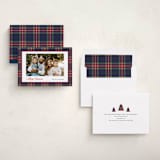 "Navy Baby" - Holiday Cards in Navy by Cindy Reynolds - Assembled
