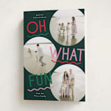 "Fun Redux" - Holiday Cards in Elf Shoes by Everett Paper Goods - Folded Card