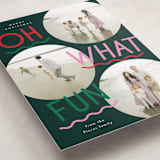 "Fun Redux" - Holiday Cards in Elf Shoes by Everett Paper Goods - Detail