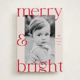 "Candy Canes" - Holiday Cards in Candy Cane by Maria Alou - Front
