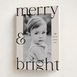 "Candy Canes" - Holiday Cards in Eggnog by Maria Alou - Folded Card