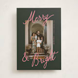 "Jottings" - Holiday Cards in Mistletoe by Pixel and Hank - Front