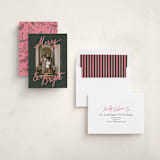 "Jottings" - Holiday Cards in Mistletoe by Pixel and Hank - Assembled