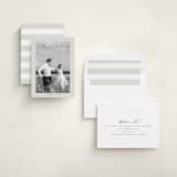 "Chic Script" - Holiday Cards in Dove by Nicoletta Savod - Assembled