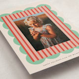 "Layered frame" - Holiday Cards in Mint Chip by Morgan Kendall - Detail
