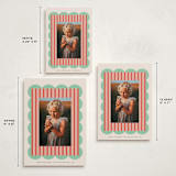 "Layered frame" - Holiday Cards in Mint Chip by Morgan Kendall - Formats Available