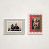 "Layered frame" - Holiday Cards in Holly by Morgan Kendall - Photo Orientation Options
