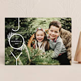 "Infinite Joy" - Holiday Cards in Snow by Ally Madison - Front